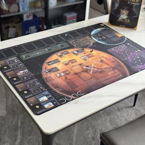 Dune Imperium Playmat IX 불멸의 상승 보드 게임 플레이 매트 테이블 고무 소재 사이즈 90CMx60cm 초대형