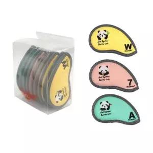 클럽헤드카바 예쁜 클럽 커버 팬더 자수 디자인 골프 아이언 덮개