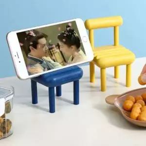 bns 인테리어소품 미니의자 탁상용 휴대폰 거치대 WFLIPPR