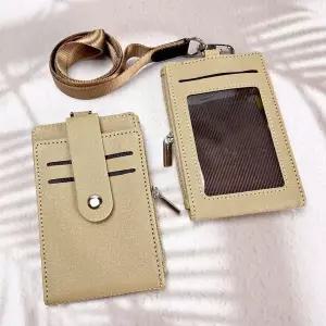 [에이치플러스몰]WL 목걸이 교통 카드 지갑 여행 투명 포켓 홀더 교통카드