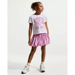 NIKE 나이키 레이스 잇 업 리틀키즈 드라이 핏 투피스 스쿠터 세트 - 라이트 마젠타 - IR8362-503 2112889