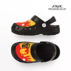 [보리보리/프로월드컵]PWX키즈주니어 아이언맨 주니어 EVA키즈샌들 블랙