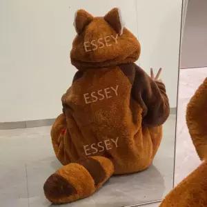 커플 수면잠옷 상하의 잠옷 동물 파자마파티 랫서팬더