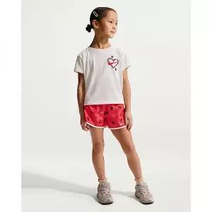 NIKE 나이키 체리 리틀키즈 투피스 프린트 템포 세트 - 유니버시티 레드 - IR8358-657 2112890