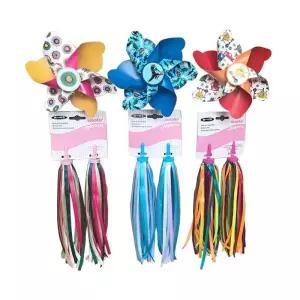 킥보드 바람개비 자전거악세서리 데코 리본 꾸미기 선물 윈드밀 소품 장난감