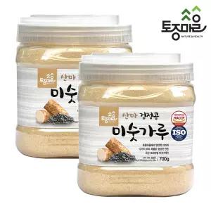 [12곡물 영양 한잔]토종마을 국산 산마검정콩미숫가루 700g X 2개