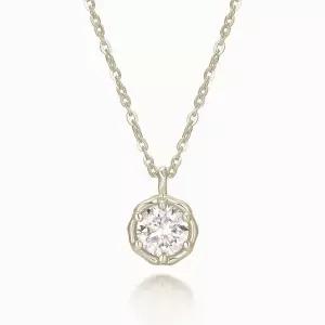 [오네주얼리]18K Aube 5부 랩다이아몬드 목걸이 ONW20020N