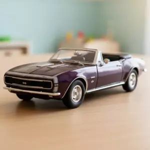 모터맥스 1967 쉐보레 카마로 SS 다이캐스트 컨버터블 바이올렛 미니카 (1대24)
