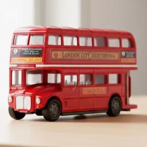 모터맥스 런던버스 하드탑 미니카 다이캐스트 피규어 미니어처 (12.2cm)