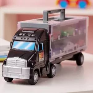 모터맥스 카캐리어 놀이세트 (소 14인치) 다이캐스트 탁송차 자동차 운송트럭 미니카 보관함