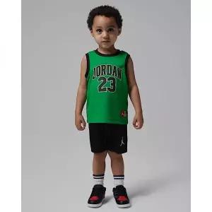 [나이키]조던 베이비 23 저지 투피스 세트 - 블랙럭키 그린 HF2254-015 420977