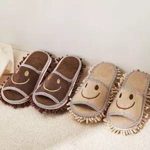 스마일 청소 슬리퍼 바닥 청소걸래 청소실내화