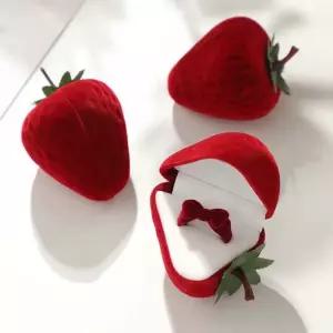 딸기 상자 돌반지 반지케이스 주얼리 케이스 보관