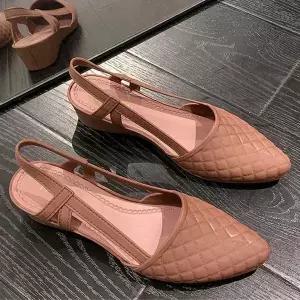 [하프클럽/]편한 원피스 샌들 코디 출근룩 신발 직장 데일리 슈즈