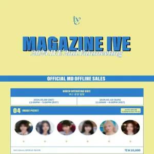 아이브 오피셜 MD 이미지 피켓 IVE  - 2nd Fanmeeting Magazine Official MD