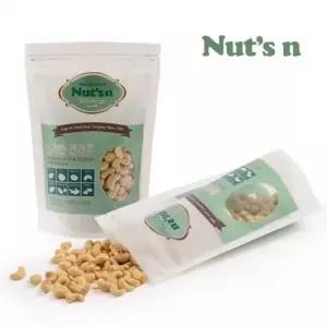 지퍼팩 볶음캐슈넛 200g2개 간식 견과류 볶음캐슈넛 스낵