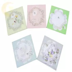 비비의잡화점 영화 크리스찬오자르 면 자수 손수건 10P 행커치프