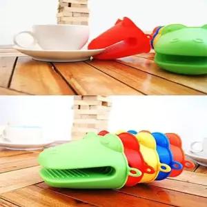 뜨거운 냄비는 실리콘 악어 주방장갑 2개세트 악어주방장갑 실리콘장갑 장갑 요리장갑