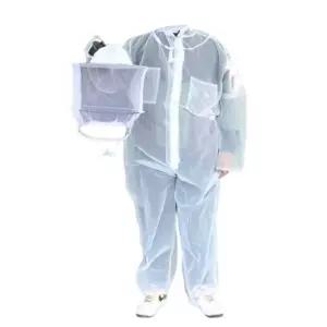 양봉 벌모자 벌초망 방충모 얼굴망 벌레방지 보호 방충복 안면망 양봉용품 그린