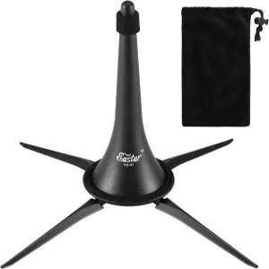 보관 가방이 있는 이스타 클라리넷 스탠드 휴대용 탈착식 홀더 브래킷 EST-003 블랙