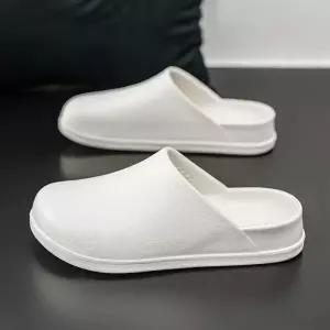 빅사이즈 남녀공용 캐주얼 플랫 뮬 슬리퍼 ZG버킨2