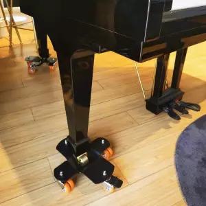 피아노 바퀴 롤러 이동 휠 무대 회전