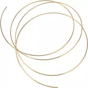 포크 기타를 위한 러버뮤직 골드 2.3mm 핑거보드 브라스 구리 어쿠스틱 프렛 와이어 줄