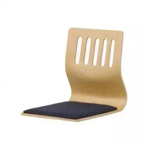 가구산책 네츄럴 원목 좌식의자 일식집 낮은등받이 B2482