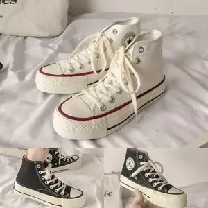 통굽 스니커즈 키높이 단화 하이탑 운동화 발목 여자신발 TG513