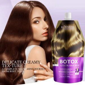 마법의 케라틴 헤어 마스크 5초 손상된 복구 곱슬머리 부드럽고 보습 매끄러운 케어 깊은