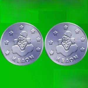 오락실 코인 뽑기 스틸 동전 문방구 소형 토큰 게임기용