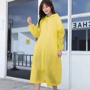 헬로제인 패션 레인코트 (옐로우) 남녀공용 우비