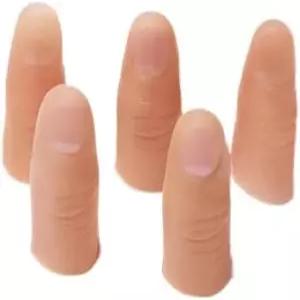 갤프로모터 5Pcs 매직 트릭 핑거 가짜 엄지 팁 무대 쇼 소품 장난 장난감 키트 및 액세서리