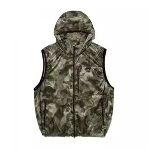 LEE 리 경량 후드 베스트 카모플라쥬