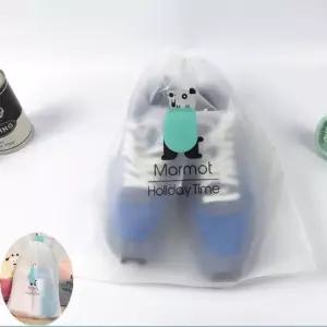 여행용 신발 소품 옷 보관 방수 비닐주머니1P