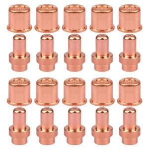 플라즈마 커터용 신제품 Trafimet CB50 전극 팁 노즐 절단 토치 액세서리 Eastwood Versa-Cut 40Amp 소모품