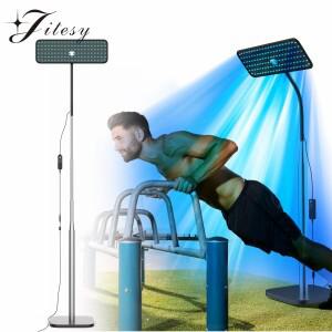 50W 태닝 램프 460490nm 파장 홈 일광실 126LED 48PCS 푸른 빛 전문 기계 스킨 케어