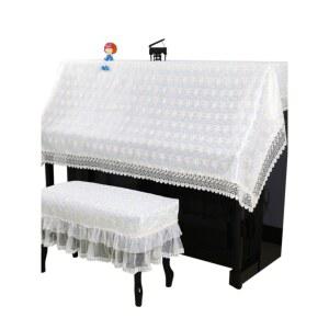 자수 의 버 피아노커버 덮개 피아노의 버 캐릭터 아이사이즈 두꺼운 유럽 오렌지