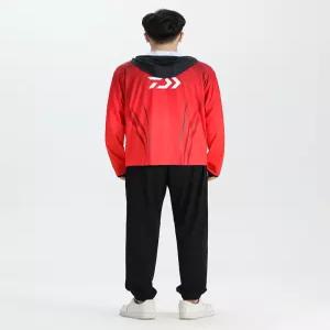 아이스 쿨링 낚시옷 바지 차단 속건성 상의 실크 시원한 자외선 후드 등산 긴팔 의류