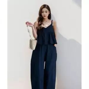 제이유퍼 뷔스티에 투피스 세트H034