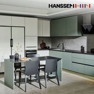 한샘 밀란 200 무드그린 키친 싱크대/주방/무료1DAY시공/매장동일/리모델링