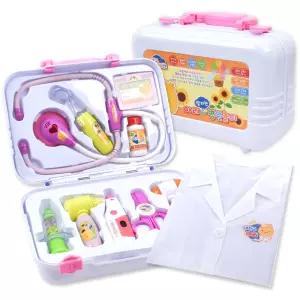 R 내친구 아리 말하는 병원놀이 의사가운 세트 분홍 ar-1806 p+9912c 어린이집 유치원 준비물