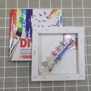 diy 동물 유화그리기 세트 20x20cm 그림그리기 캔버스 액자 캔버스페인팅 집순이취미