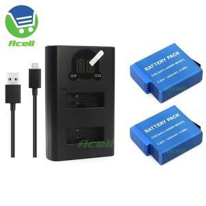 듀얼 충전기 AHDBT-801 배터리 호환 고프로 히어로 8 7 6 5 블랙 액션 카메라 SPJB1B AHDBT-501 교체