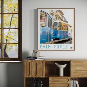 유럽 호수 바다 거리 풍경 인테리어 테라픽 포스터 A1 사이즈 단품 카페 개업 이사 선물 호텔 장식