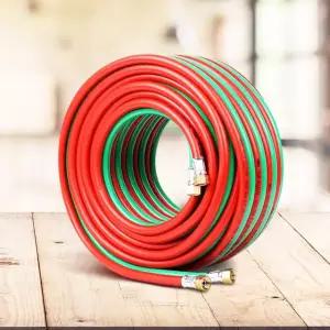 산소쌍줄 산소용접기 절단 용품 내압호스 절단기 고압