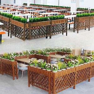 원목 화분 파티션 인테리어 거실 길이80 식물 80x30x116cm 업소용 길이100