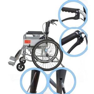 패키지 휠체어 액세서리 브레이크 주차 라인 네이비 의자 원래 크루즈 교체