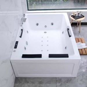 대형 야외 펜션 목욕탕 300 어두운색 풀빌라 야외온천탕 편백나무 스 오크 나무