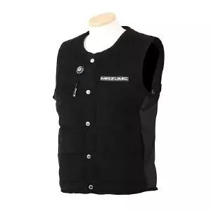 마즈메 발열 조끼 방한 낚시 조끼 베스트 블랙 MZFW-802